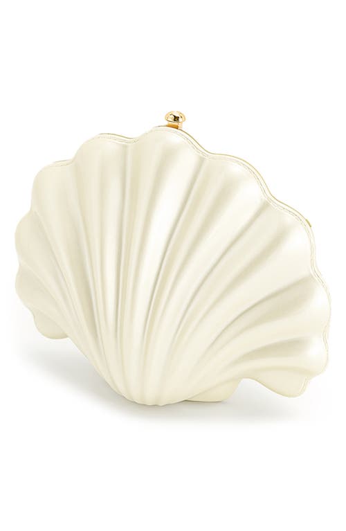 Jw Pei Maisie Shell Clutch Bag In White