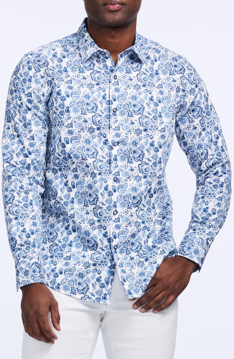 Lamton Cotton Button-Up Shirt