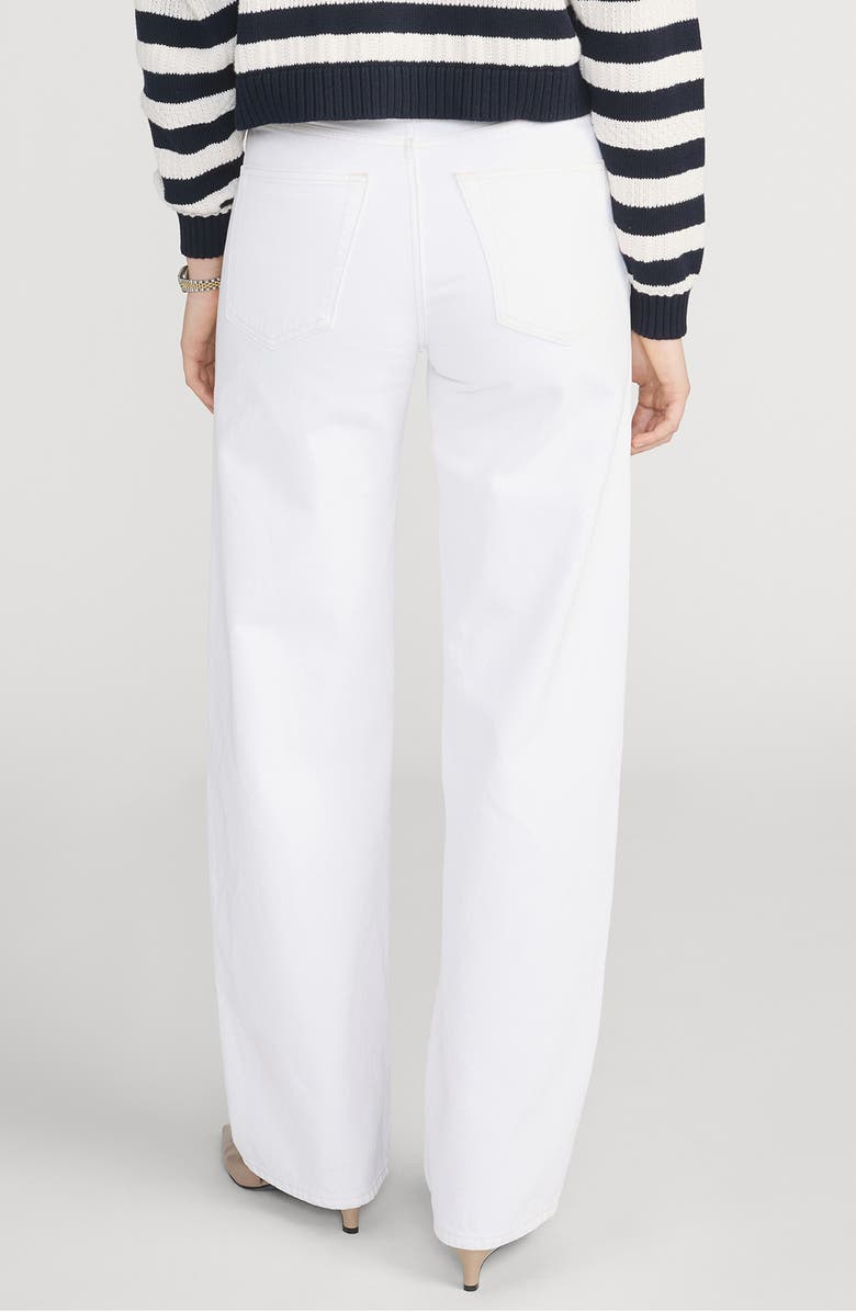 FRAME Bowed Straight Leg Jeans, Alternate, color, Au Natural Clean