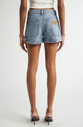 【関税&送料込】Alexander Wang Denim Carpenter Shorts Alexander Wang High Waist Denim Carpenter Shorts | Nordstrom