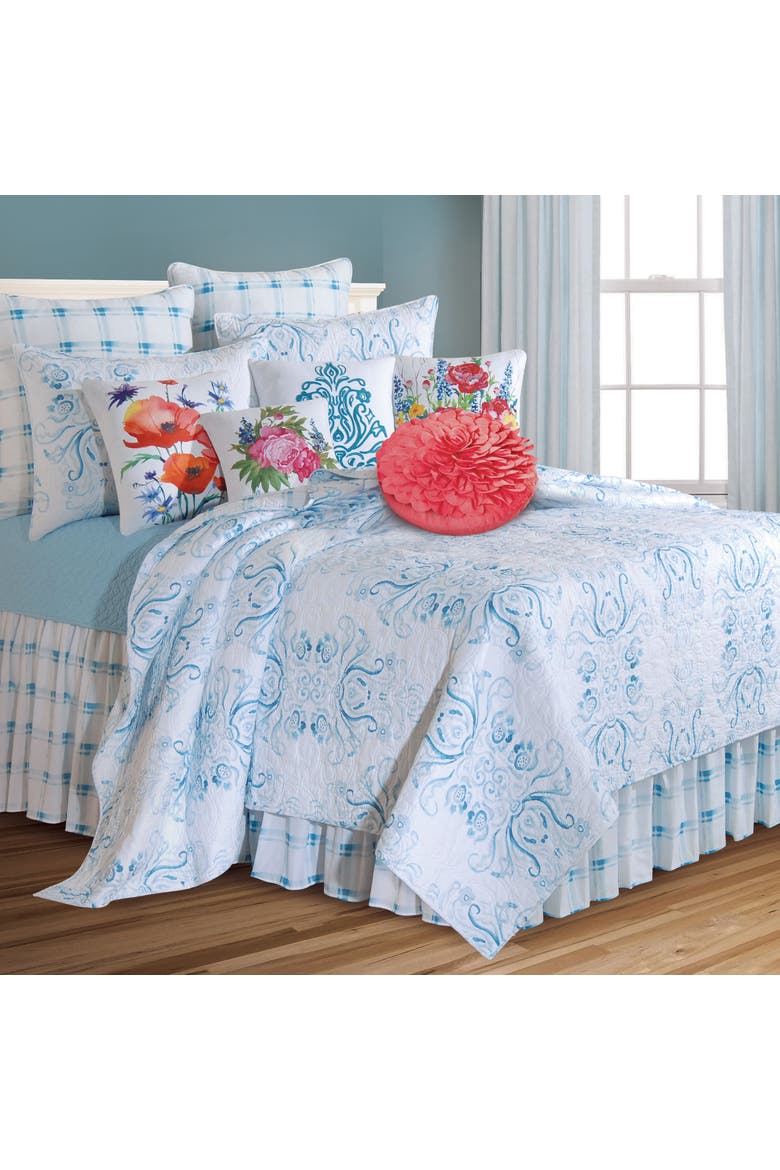 Veranda Quilt, Main, color, Blue