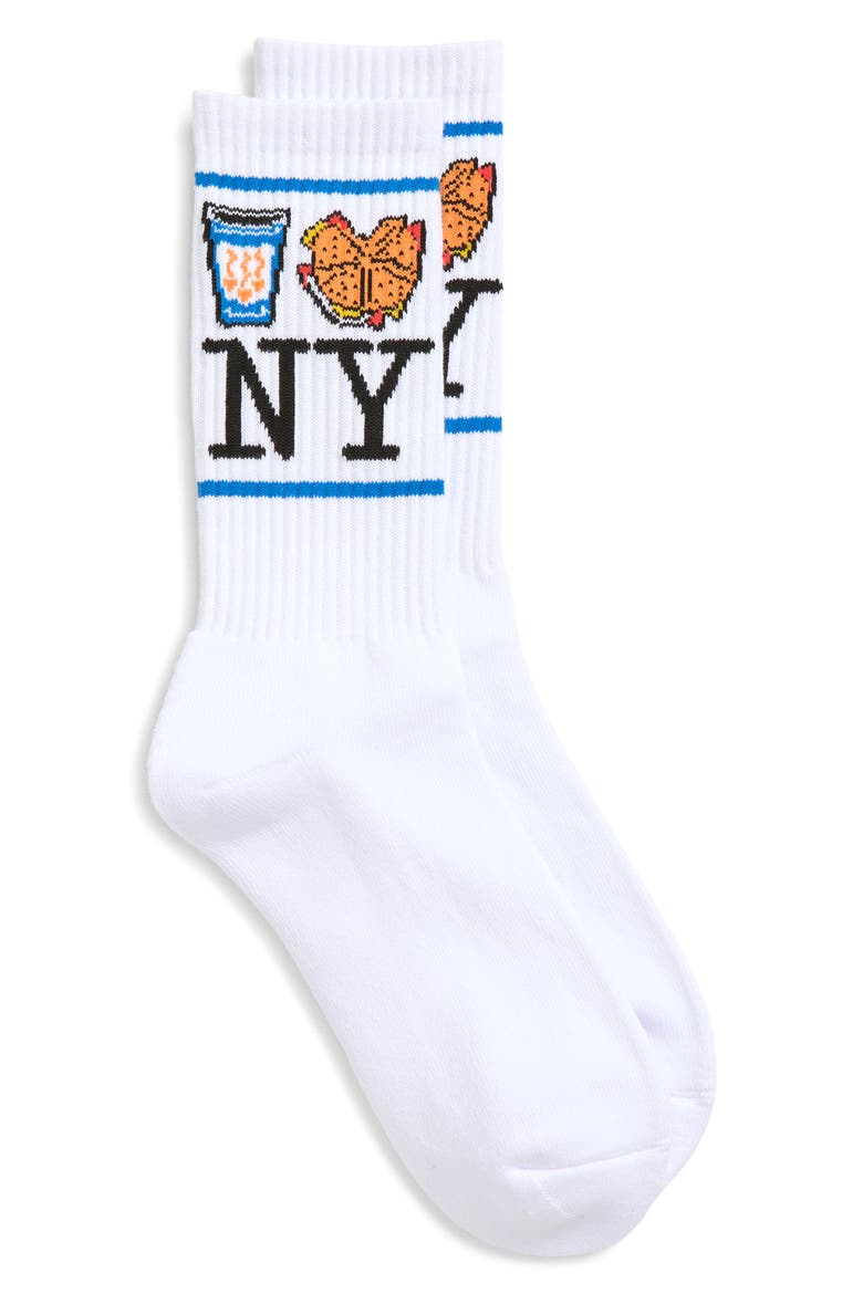 NY Crew Socks, Main, color, BACON EGG AND CHEESE