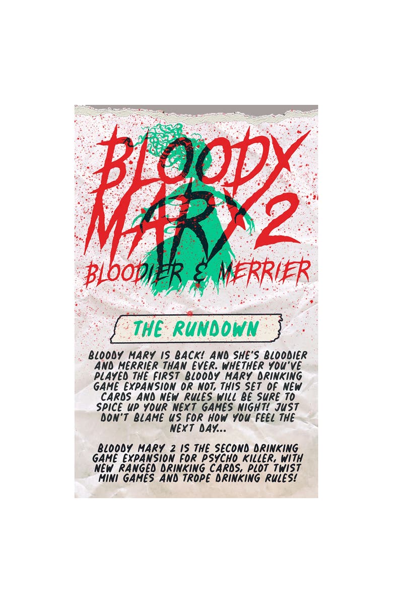 Psycho Killer Bloody Mary 2 Game Expansion, Alternate, color, Multicolored