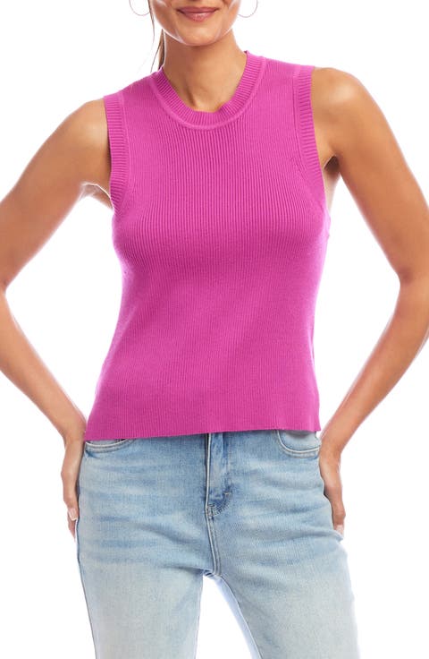 Rib Sweater Tank