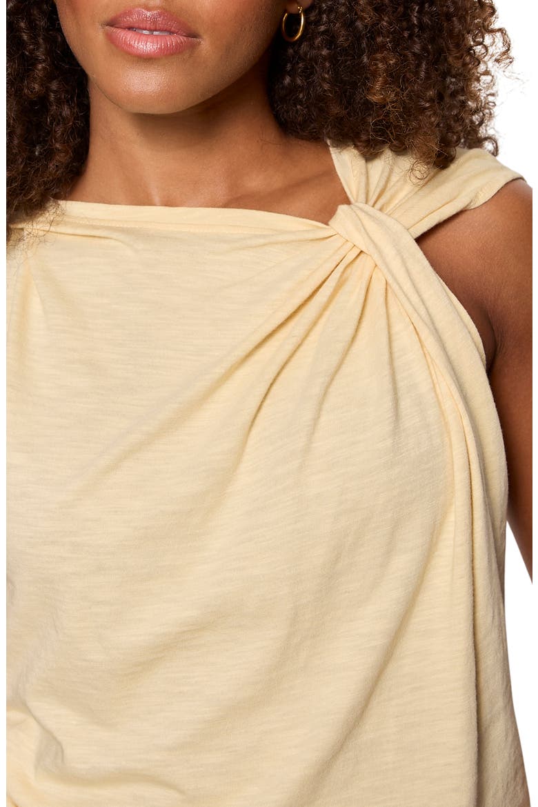 So Twisted Asymmetric Top, Alternate, color, BANANA YELLOW
