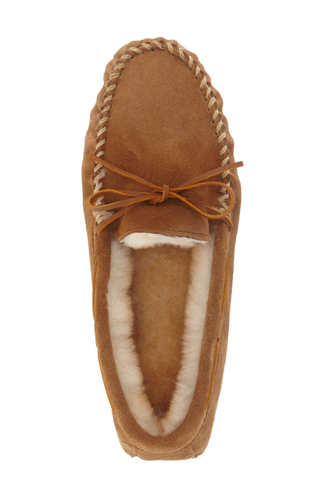 Genuine Shearling Lined Slipper, Alternate, color, GOLDEN TAN