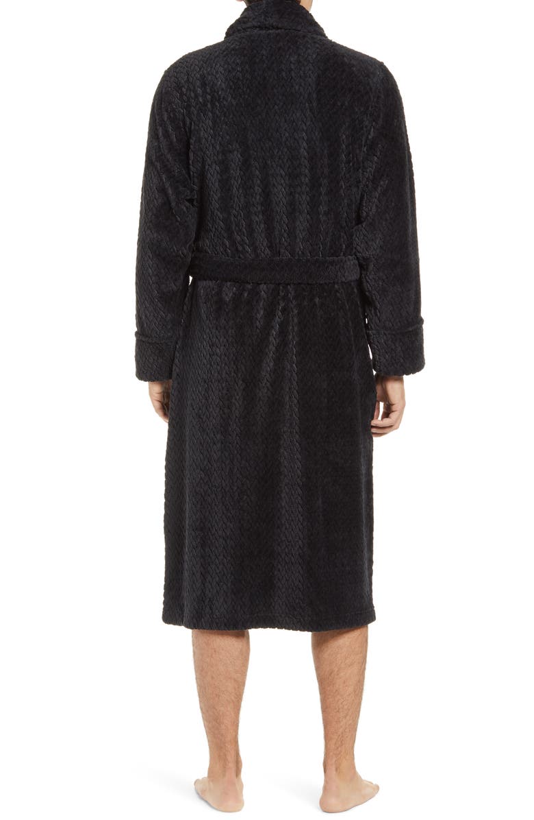Nordstrom Plush Jacquard Robe, Alternate, color,