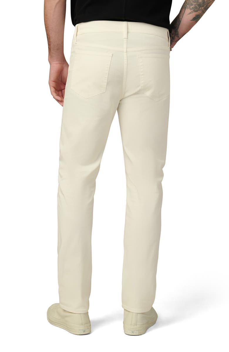 Joe's The Brixton Slim Straight Leg Twill Pants, Alternate, color, Coconut Milk