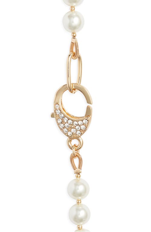 Nordstrom Faux Pearl Necklace In White