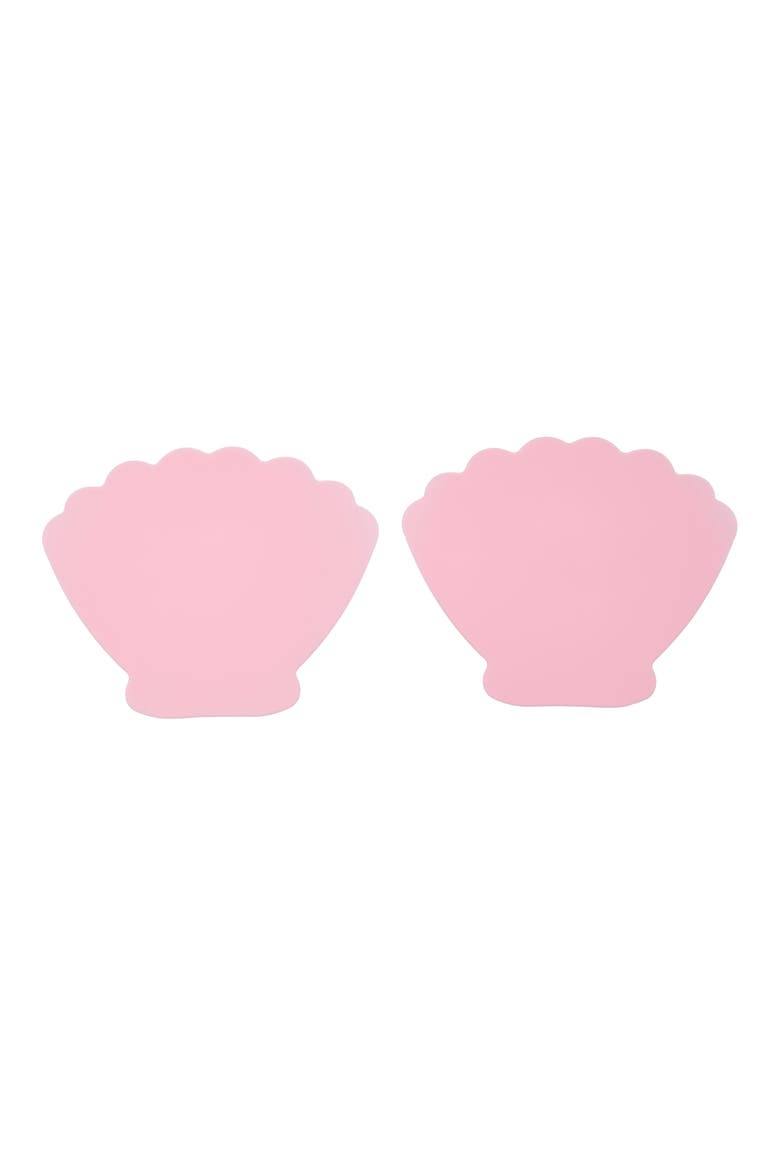 Shell Reusable Nipple Covers, Main, color, PINK