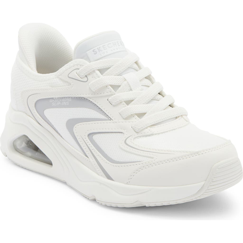 Skechers Tres Air Uno Ez-glide Sneaker In White
