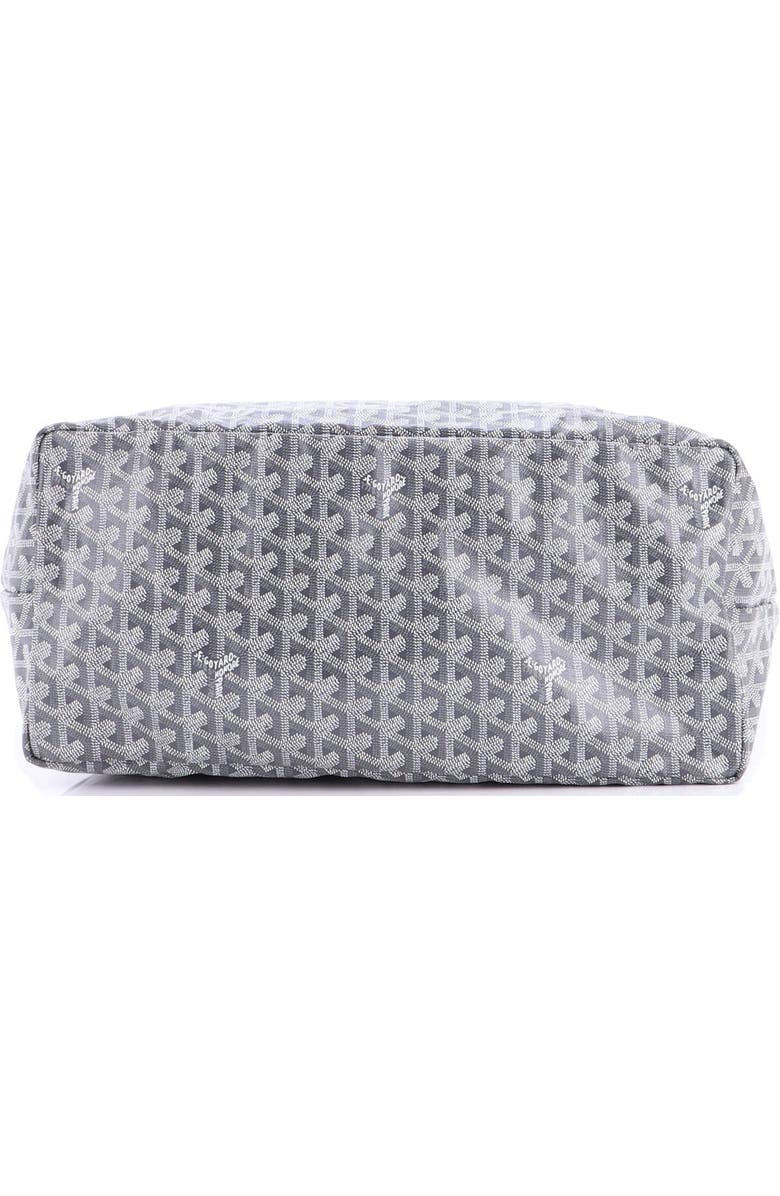 Pre-Owned Goyard Saint Louis Tote Printed Coated Canvas GM, Alternate, color, Gray