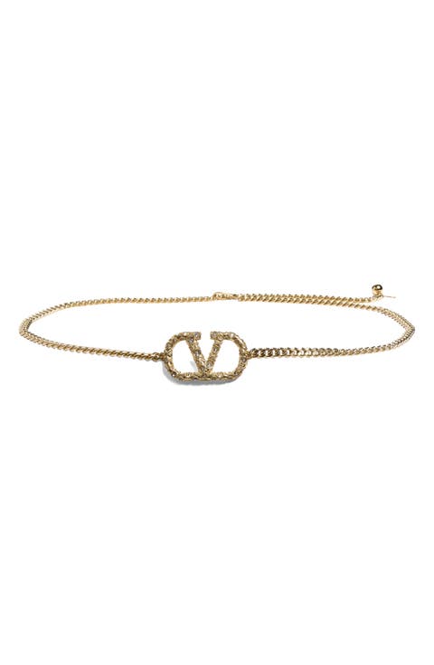 Signature VLOGO Chain Belt