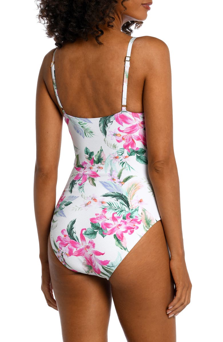 La Blanca Mystic One-Piece Swimsuit, Alternate, color, 