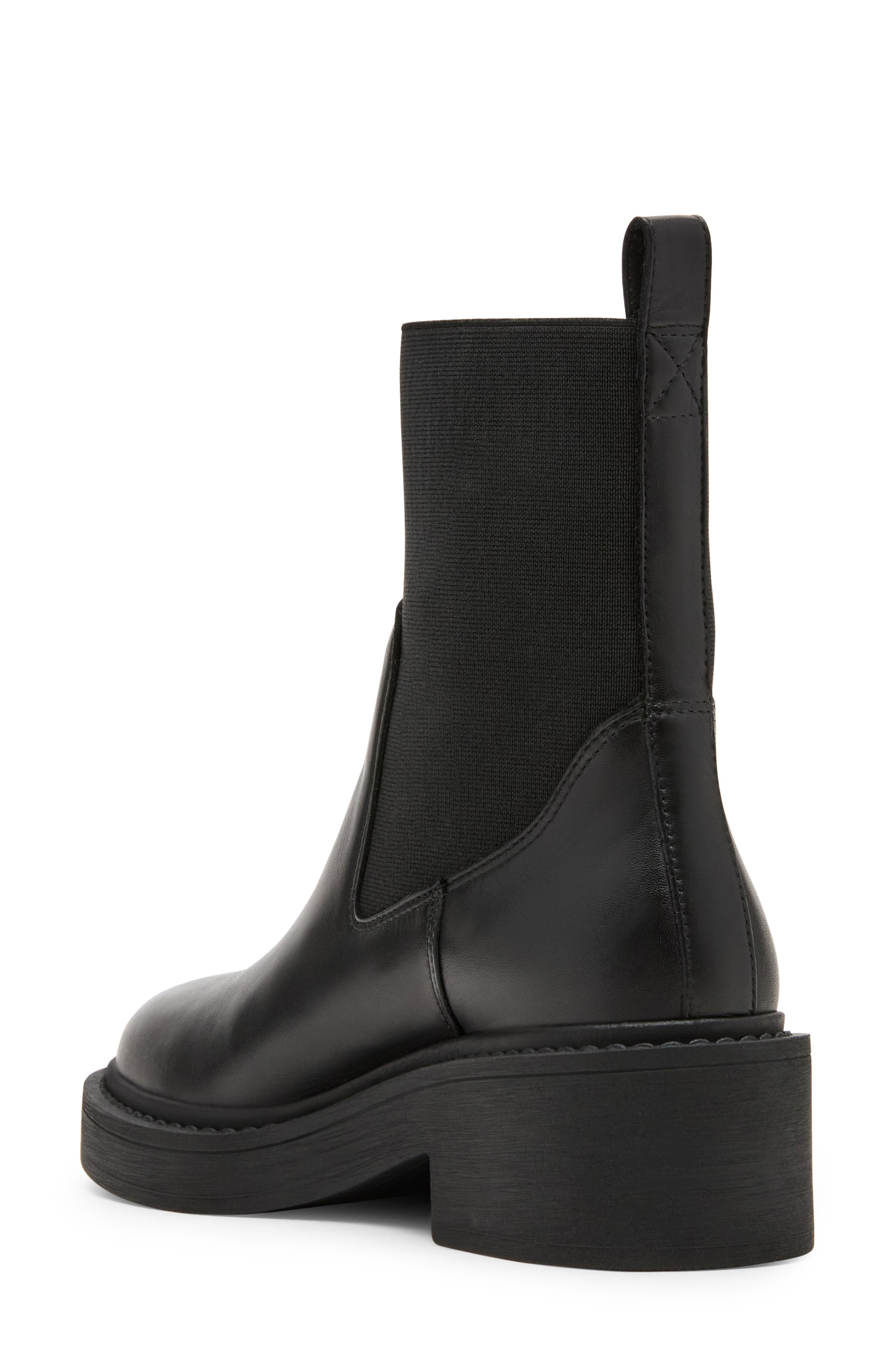 Blondo Frankie Waterproof Chelsea Boot, Alternate, color, Black Leather