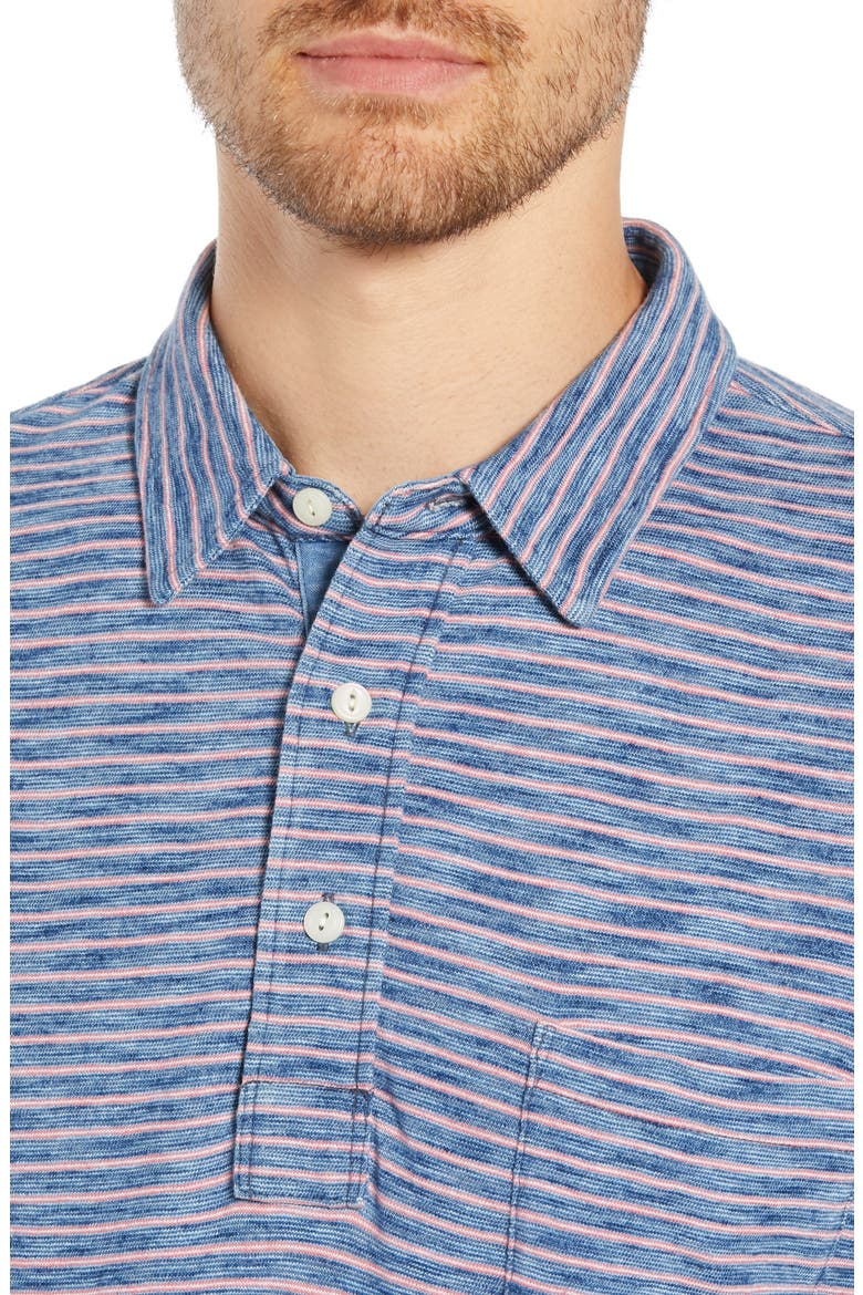 Feeder Stripe Jersey Polo, Alternate, color, BAYPOINT STRIPE