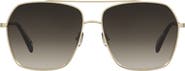 Kate Spade New York adley 59mm gradient square sunglasses