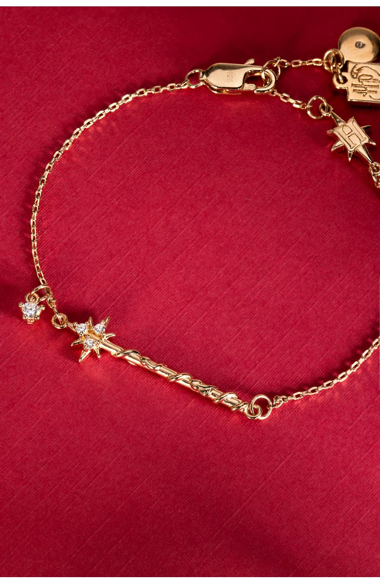 Alex and Ani Harry Potter<sup>™</sup> Hermione Wand Bracelet, Alternate, color, Gold