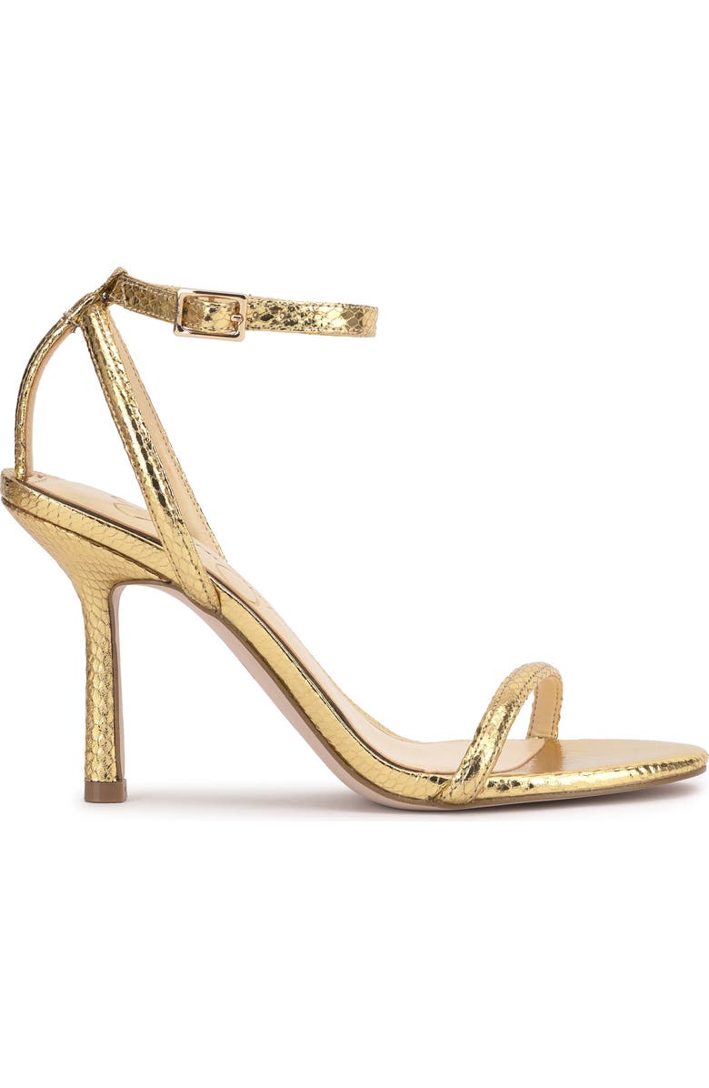 Jessica Simpson Baharia Snakeskin Ankle Strap Sandal, Alternate, color,
