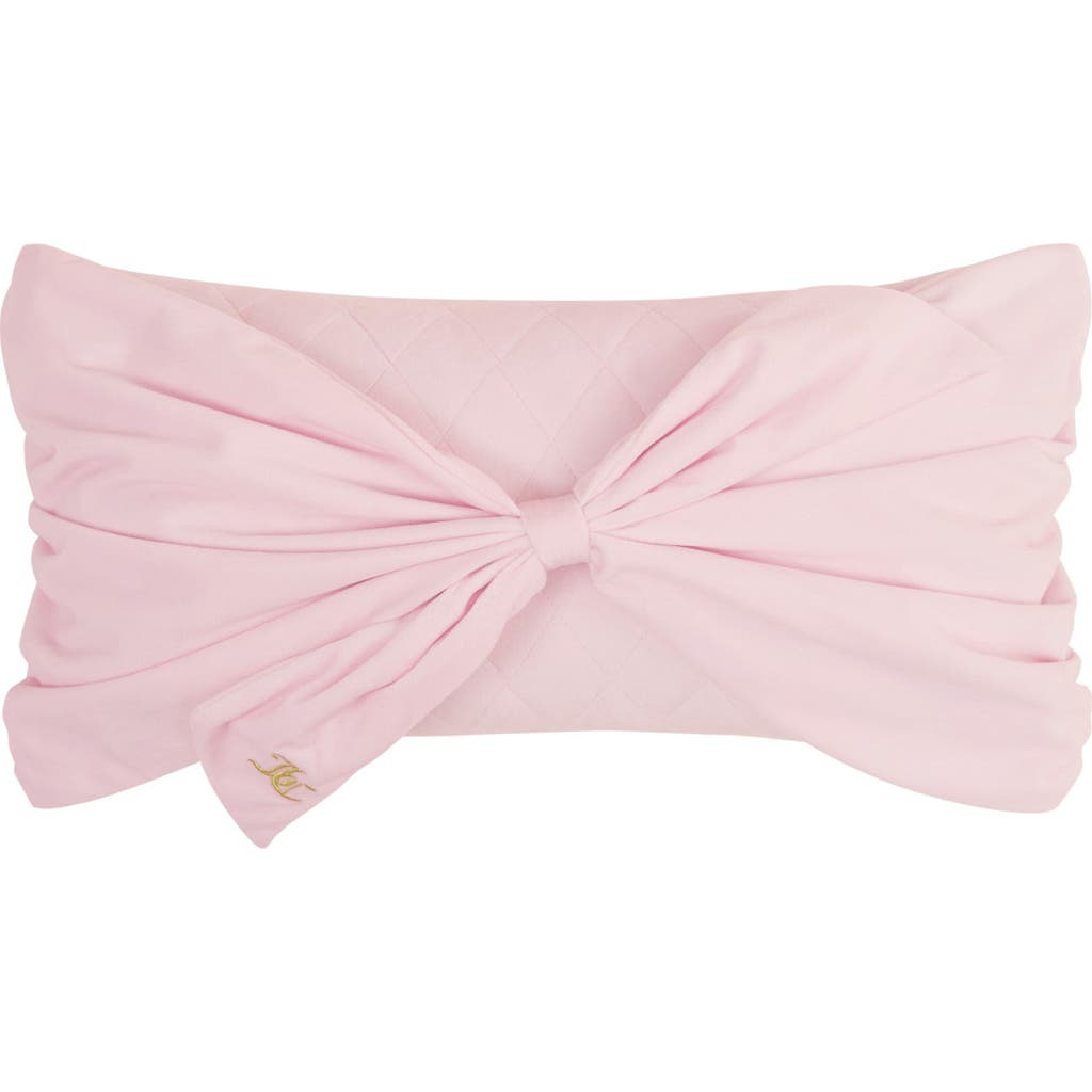 Juicy Couture Velvet Bow Accent Pillow
