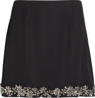 Cinq à Sept Adona Embellished Hem Miniskirt