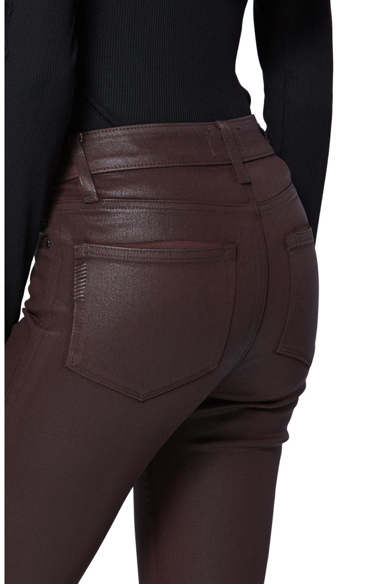 Transcend Hoxton High Waist Coated Ankle Skinny Jeans, Alternate, color, CHICORY LUXE COATED