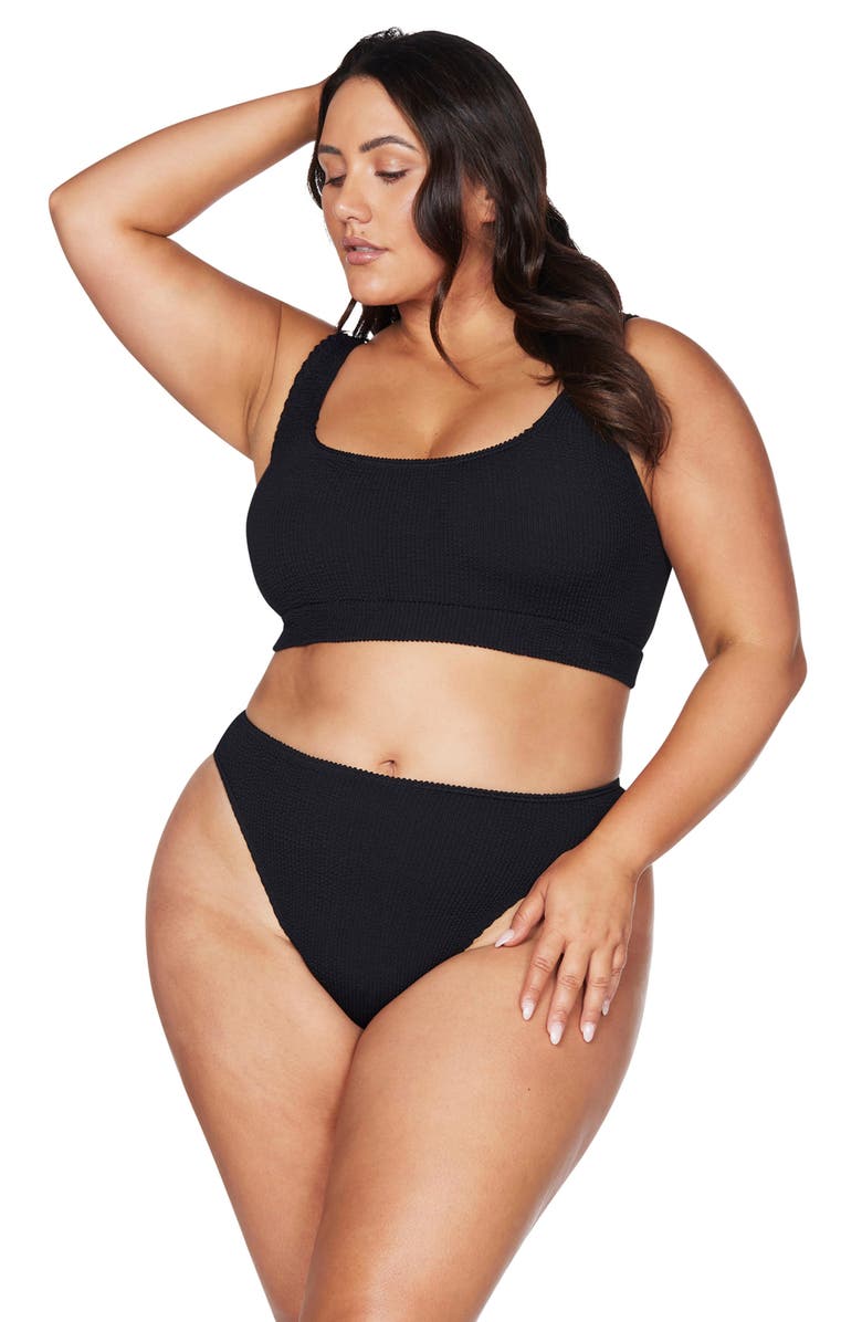 Artesands Kahlo Arte Eco Crinkle Two-Piece Swimsuit, Alternate, color, 