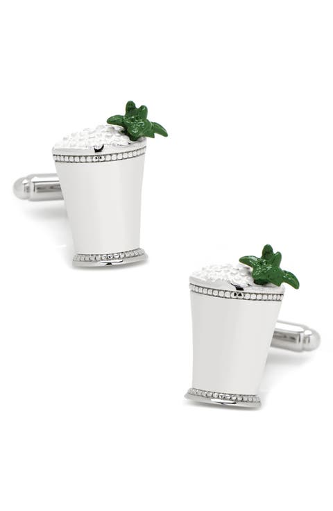 Mint Julep Cuff Links