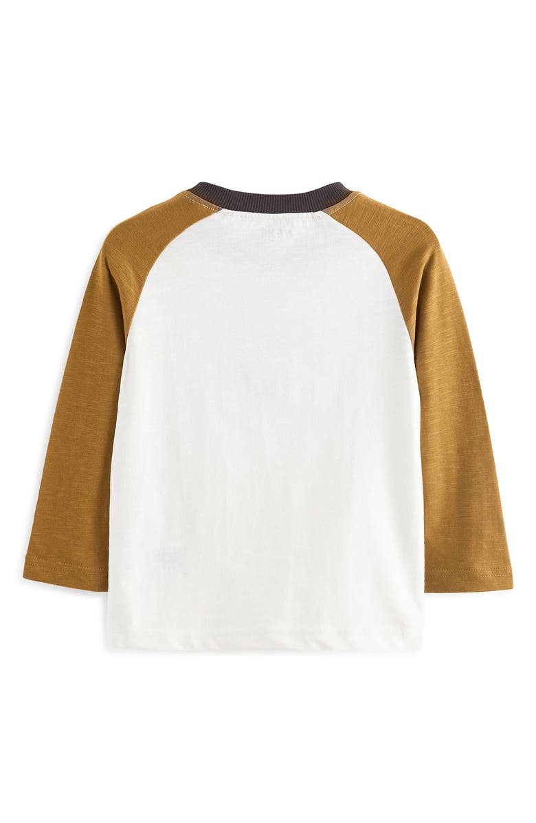 NEXT Kids' Dino Tassel Long Sleeve Cotton Top, Alternate, color, 