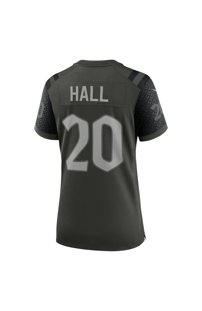 Nike Women's Nike Breece Hall Gotham Green New York Jets 2025 Rivalries Collection Game Jersey, Alternate, color, Green