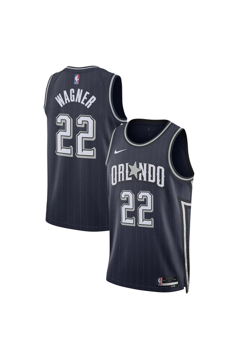 Unisex Nike Franz Wagner Navy Orlando Magic 2023/24 Swingman Jersey - City Edition, Main, color, Navy