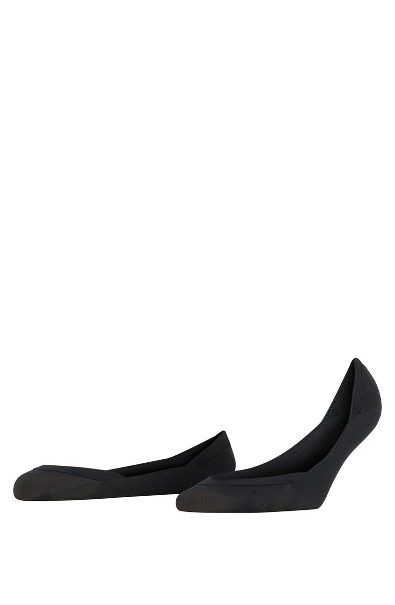 Falke Elegant Step No Show Socks, Main, color, Black