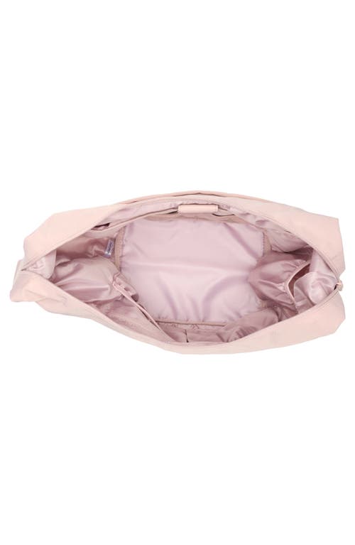 Beis Béis The Crescent Catchall Crossbody Bag In Pink