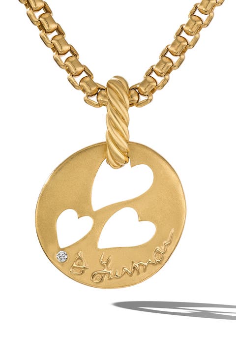DY Elements Open Hearts Pendant