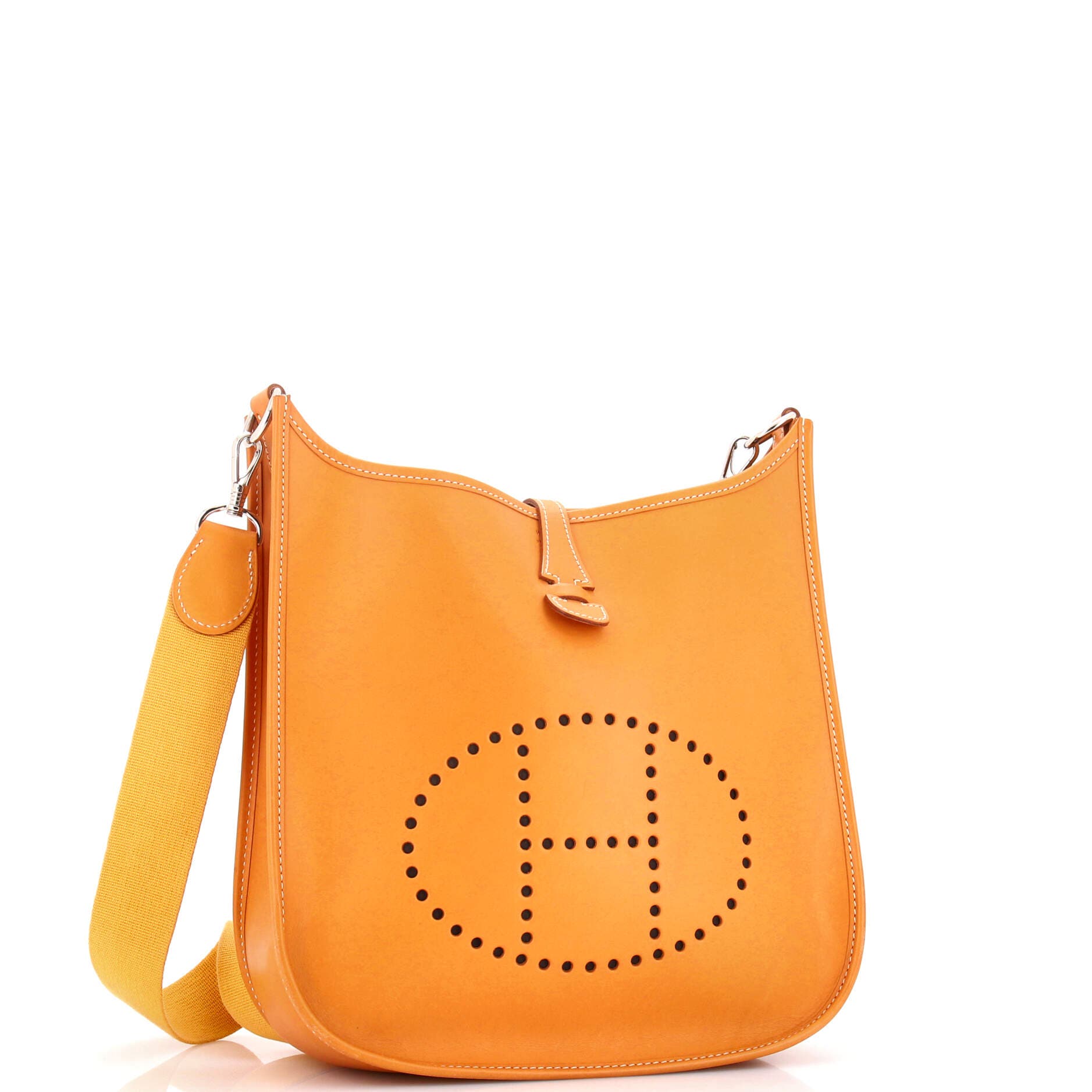 Pre-Owned Hermes Evelyne Bag Gen I Chamonix PM, Alternate, color, 