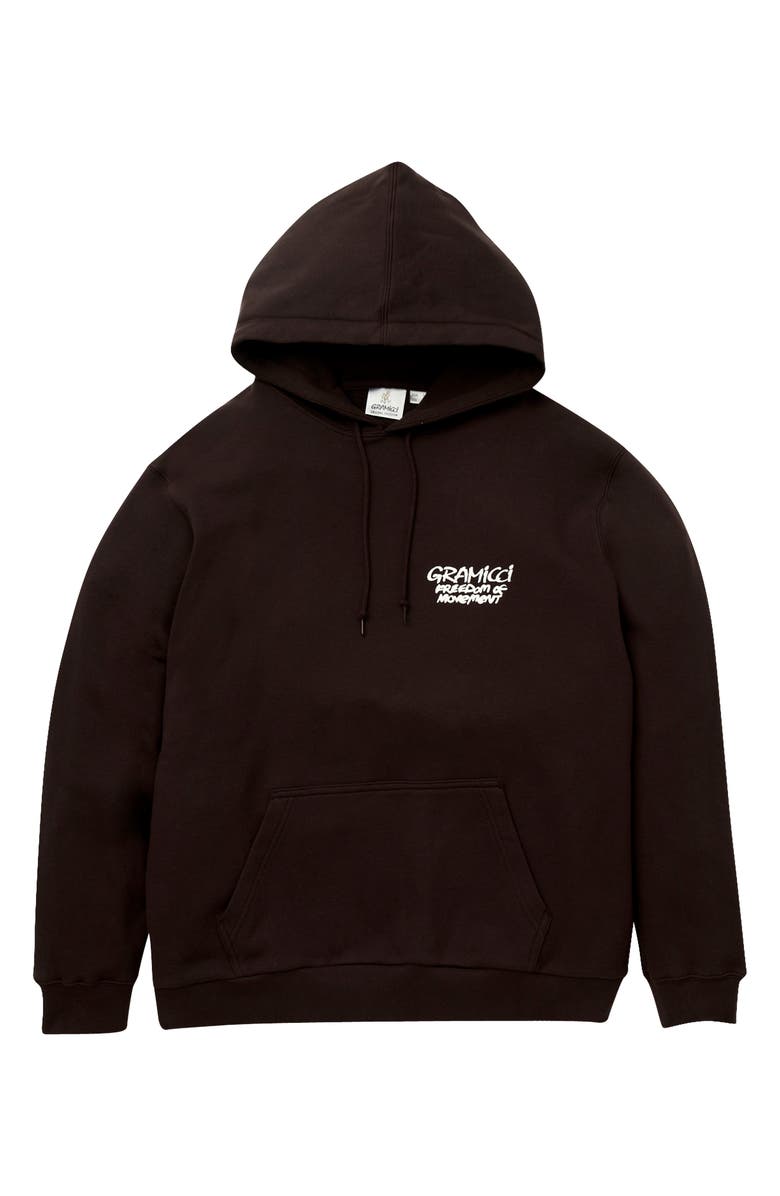 Gramicci Knit Napping Climber Hoodie, Alternate, color, Dark Brown