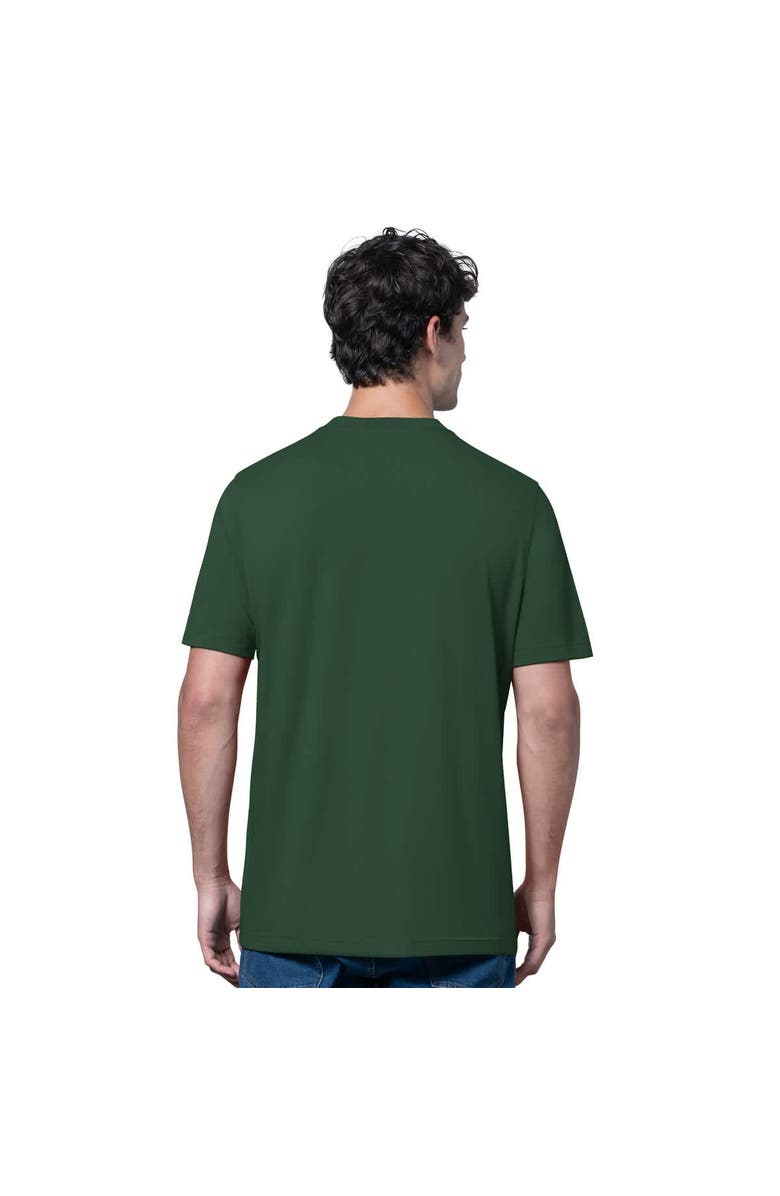 STARTER Men's Starter Heather Gray/Green Athletics Two-Pack Long Sleeve & Short Sleeve T-Shirt Set, Alternate, color, Green