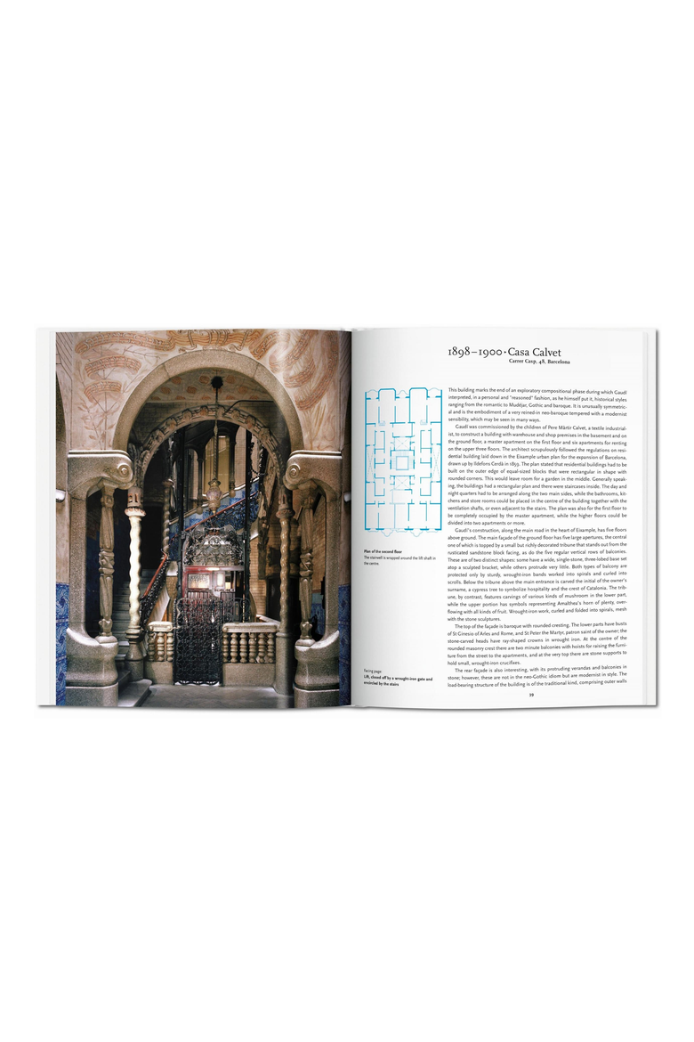 Gaudí Book, Alternate, color, White