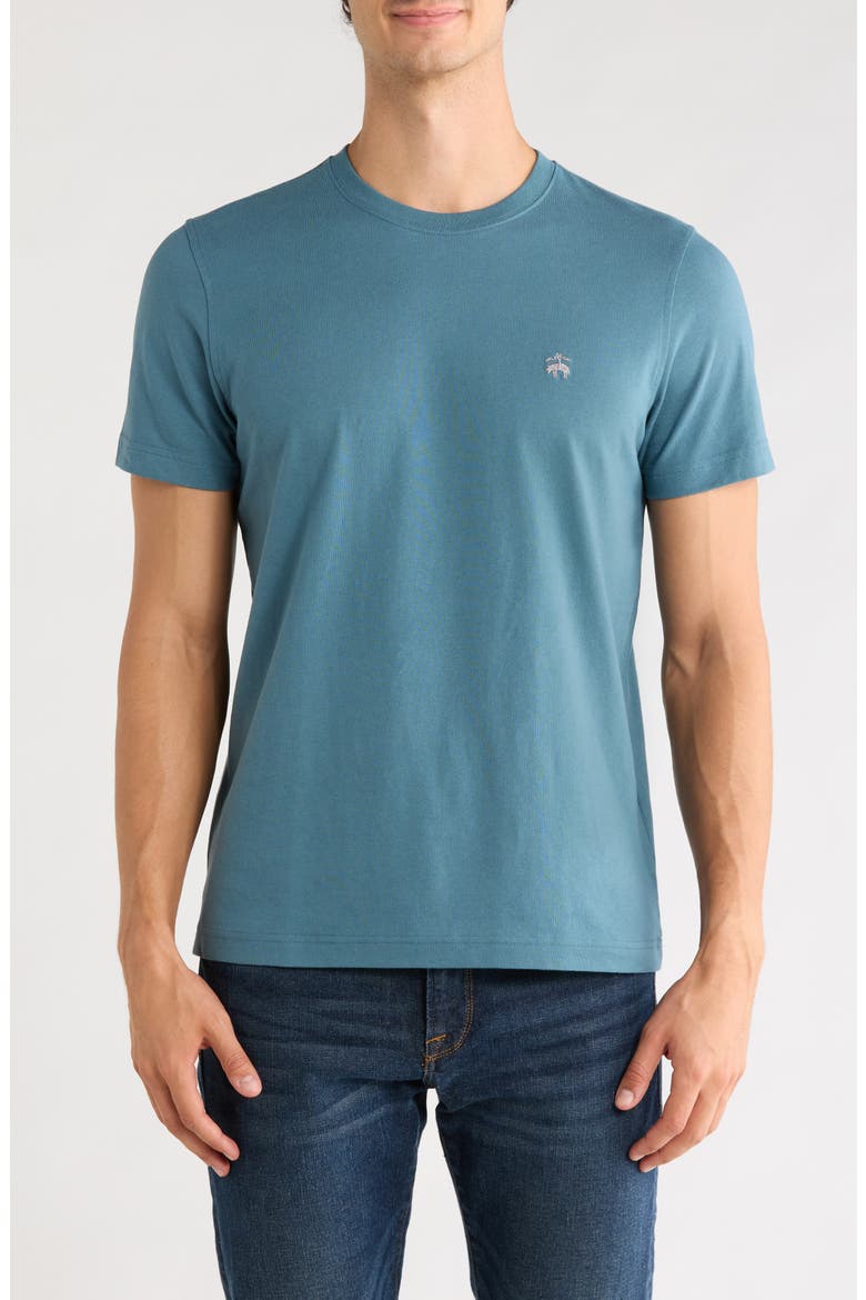 Cotton Crew T-Shirt, Main, color, STARGAZER