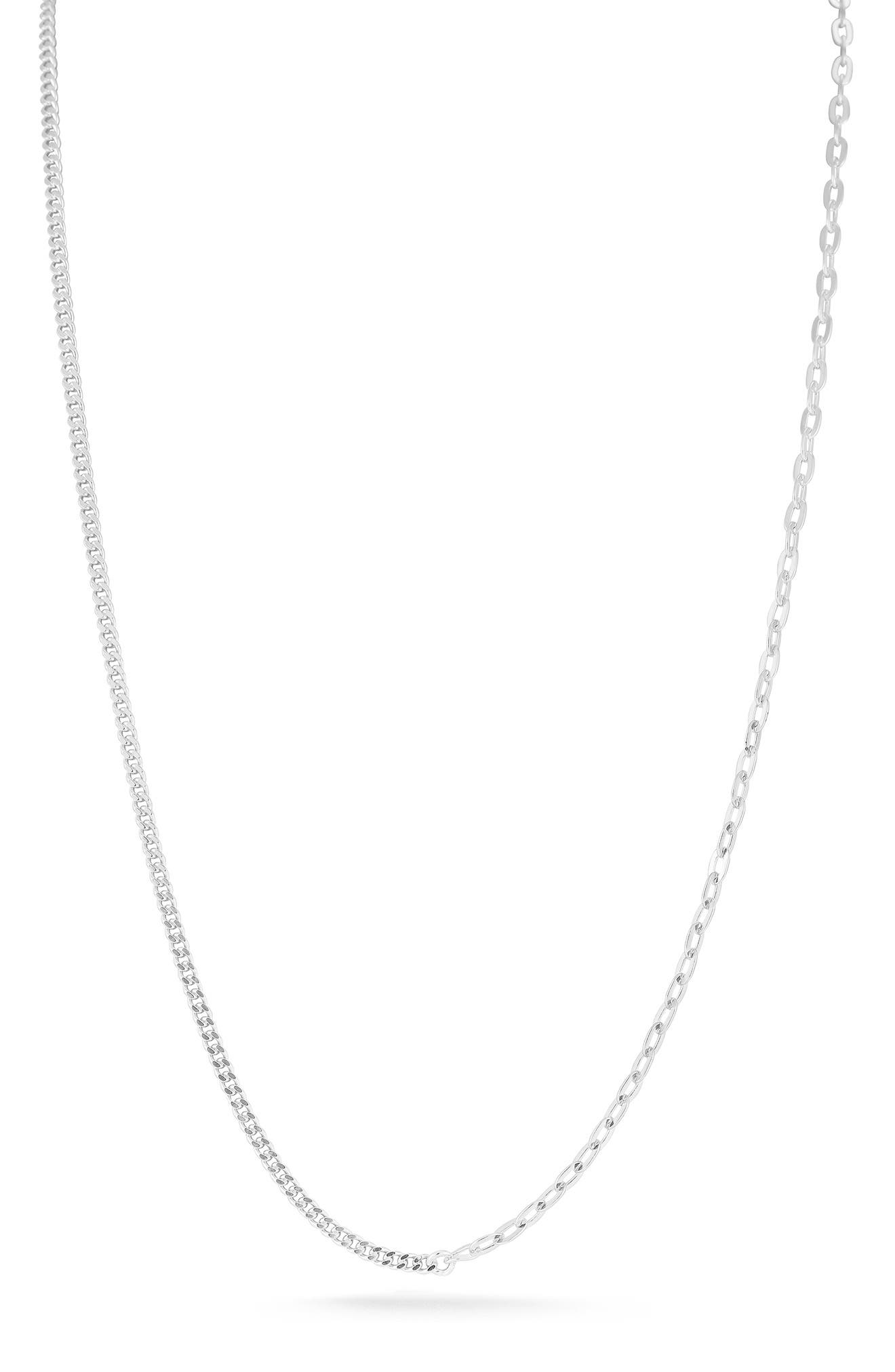 Mixed Link Chain Necklace