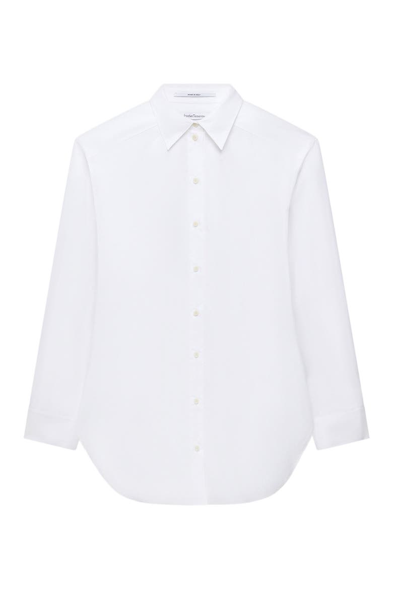 Pleat Back Shirt, Alternate, color, Ecru