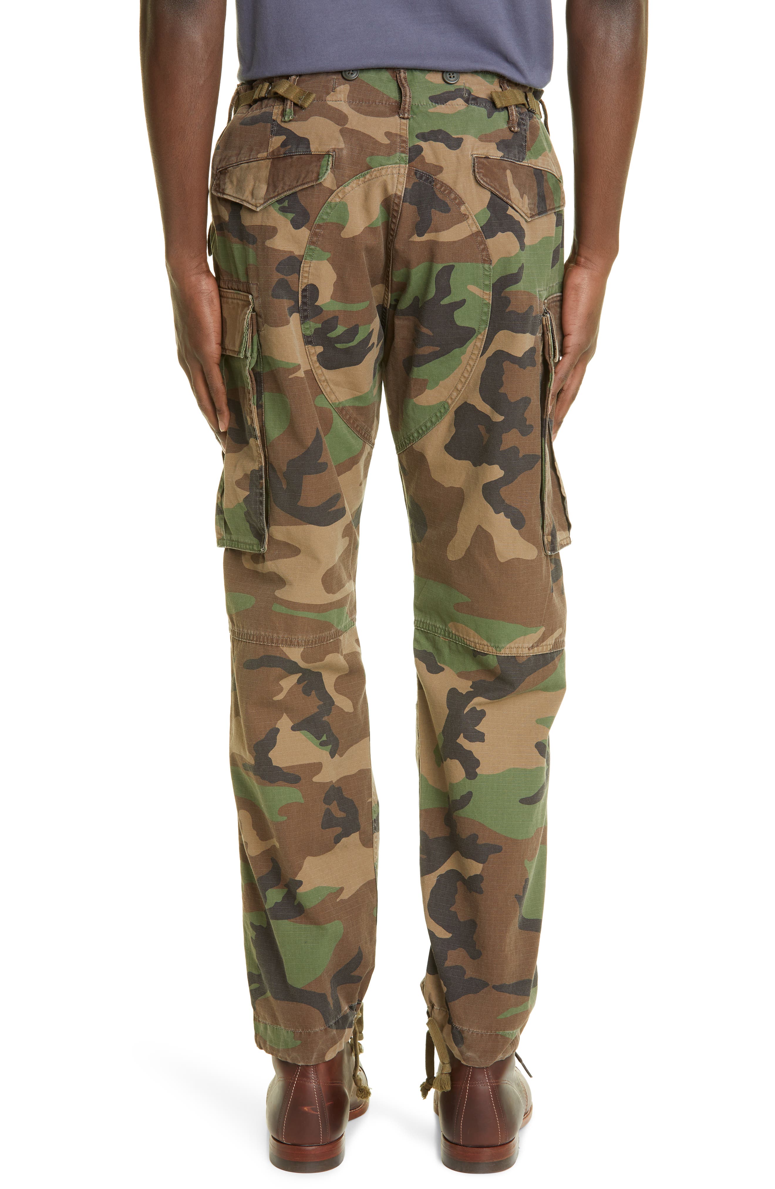 RRL Camo Cotton Ripstop Cargo Pants - image 2