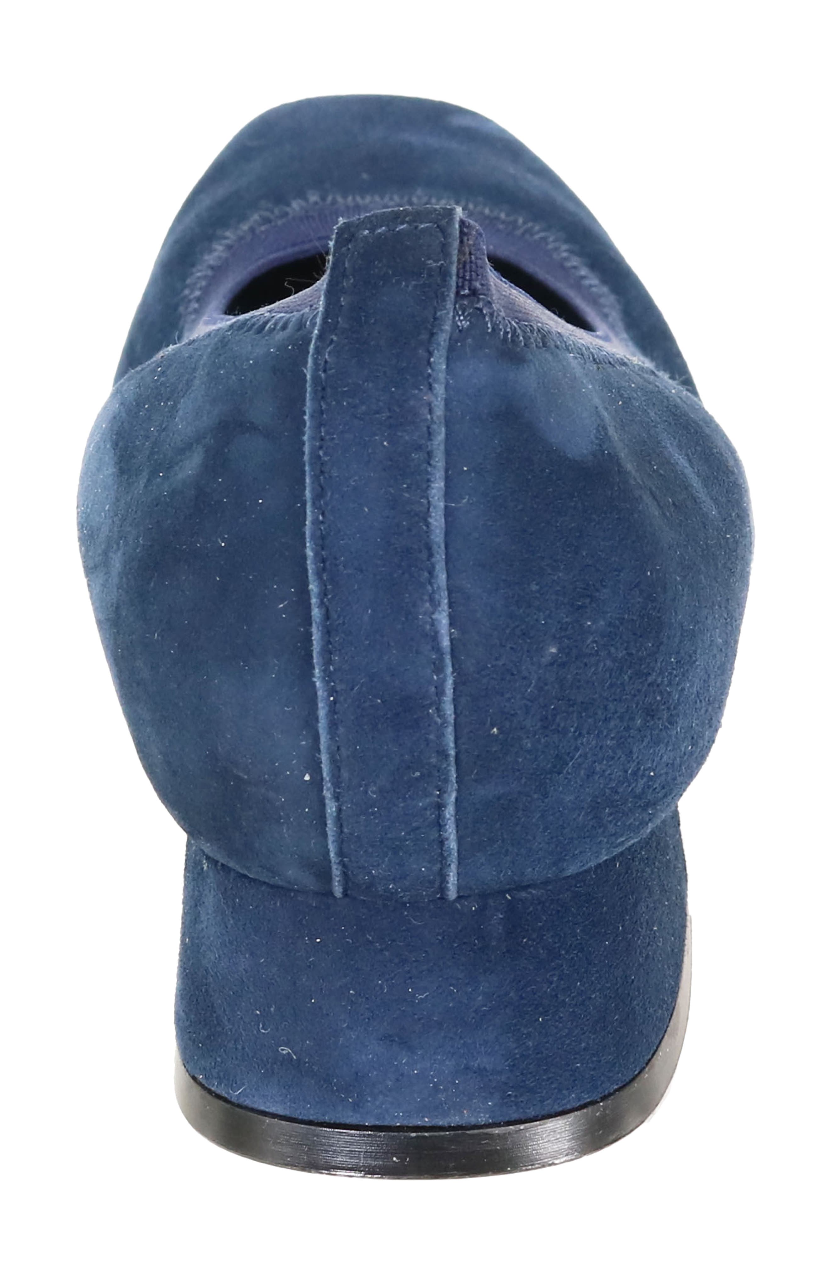 Fab Square Toe Pump, Alternate, color, NAVY SUEDE