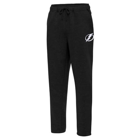 Men's Antigua  Black Tampa Bay Lightning Victory Sweatpants
