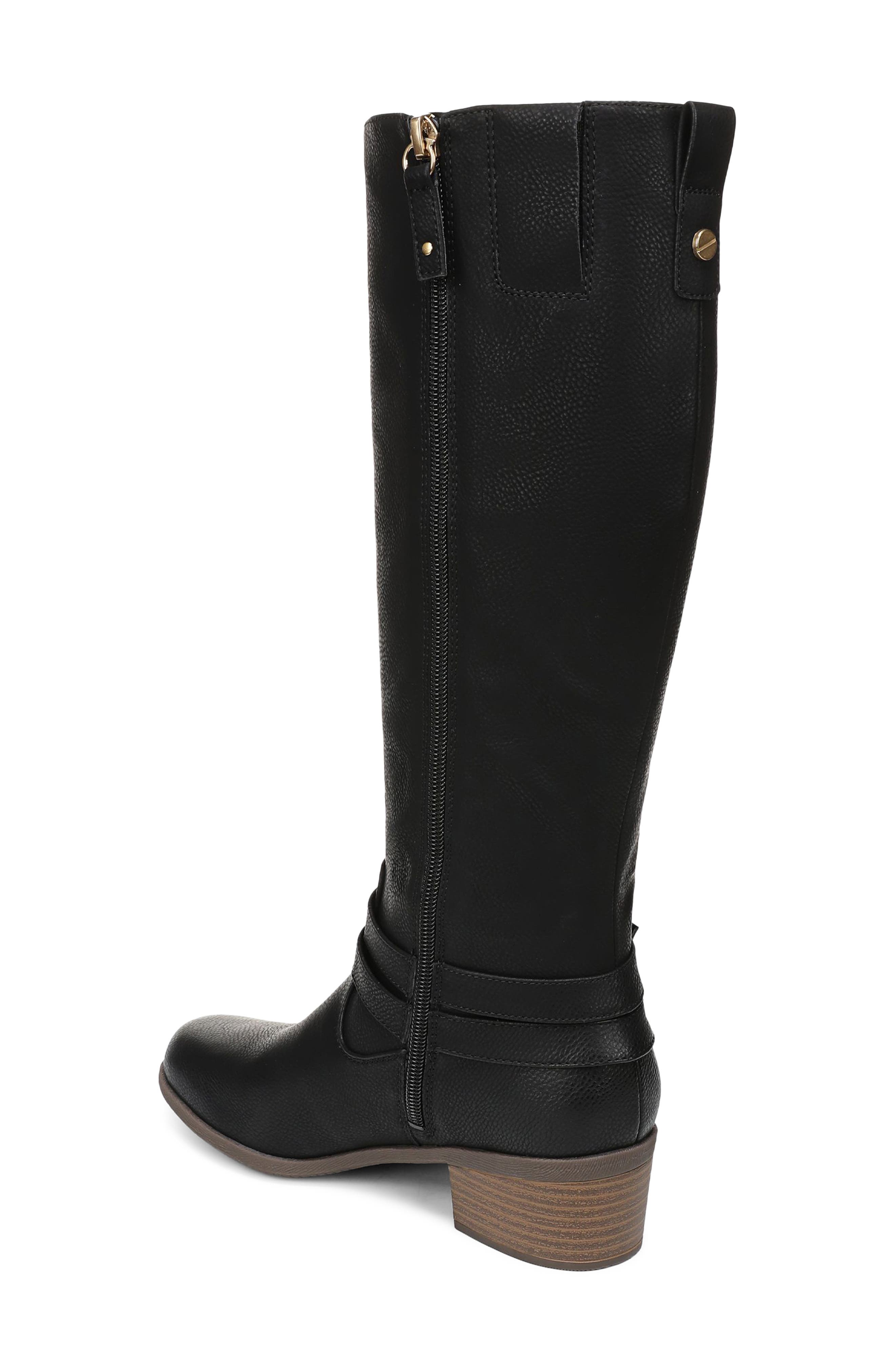 Dr. Scholl's Ivy Tall Boot, Alternate, color, Black Wc