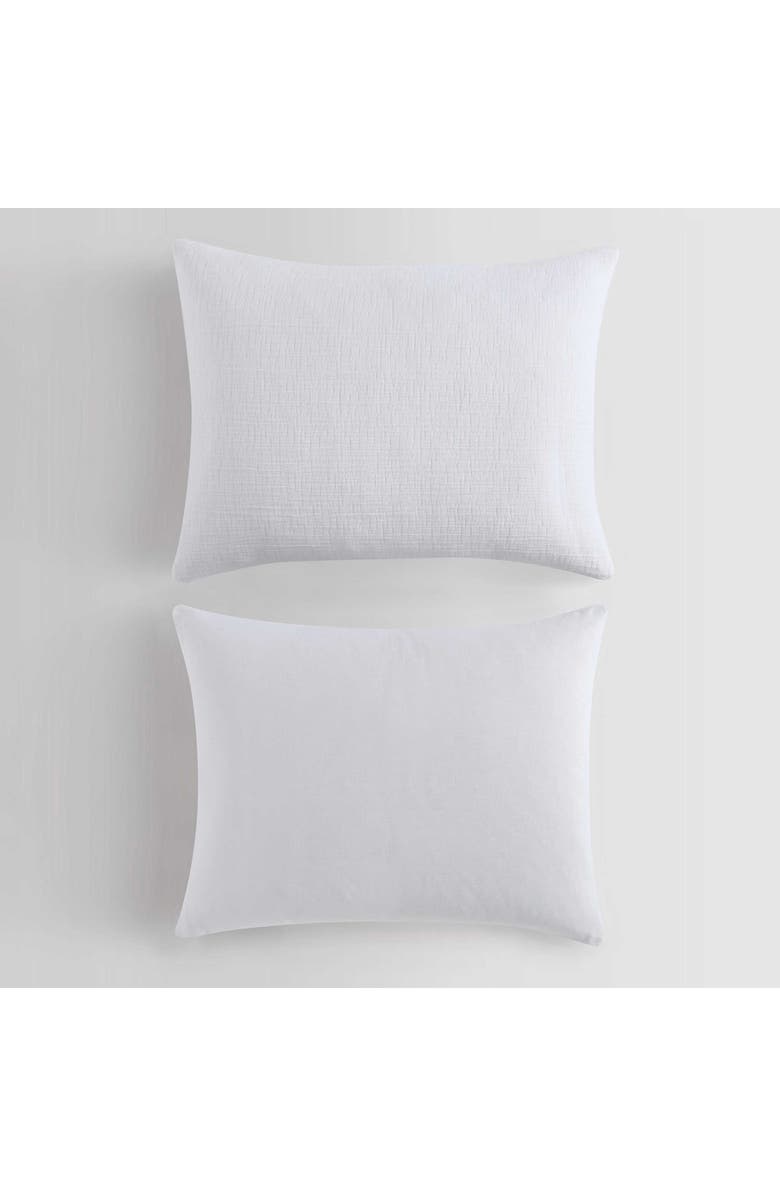 Calvin Klein Home Washed Textured Reversible Comforter Set, Alternate, color, White
