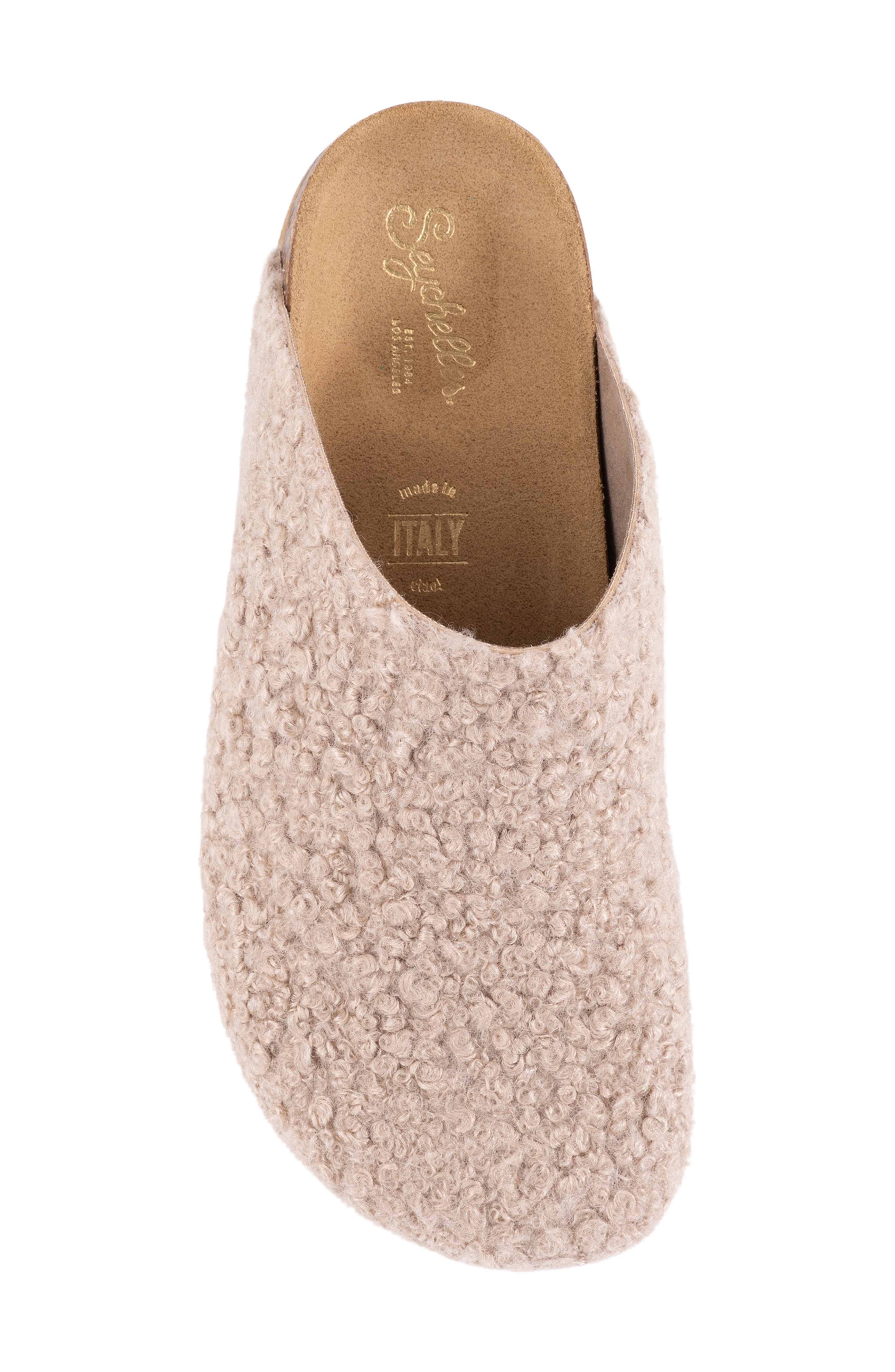 Seychelles New Routine Faux Shearling Mule, Alternate, color, Taupe