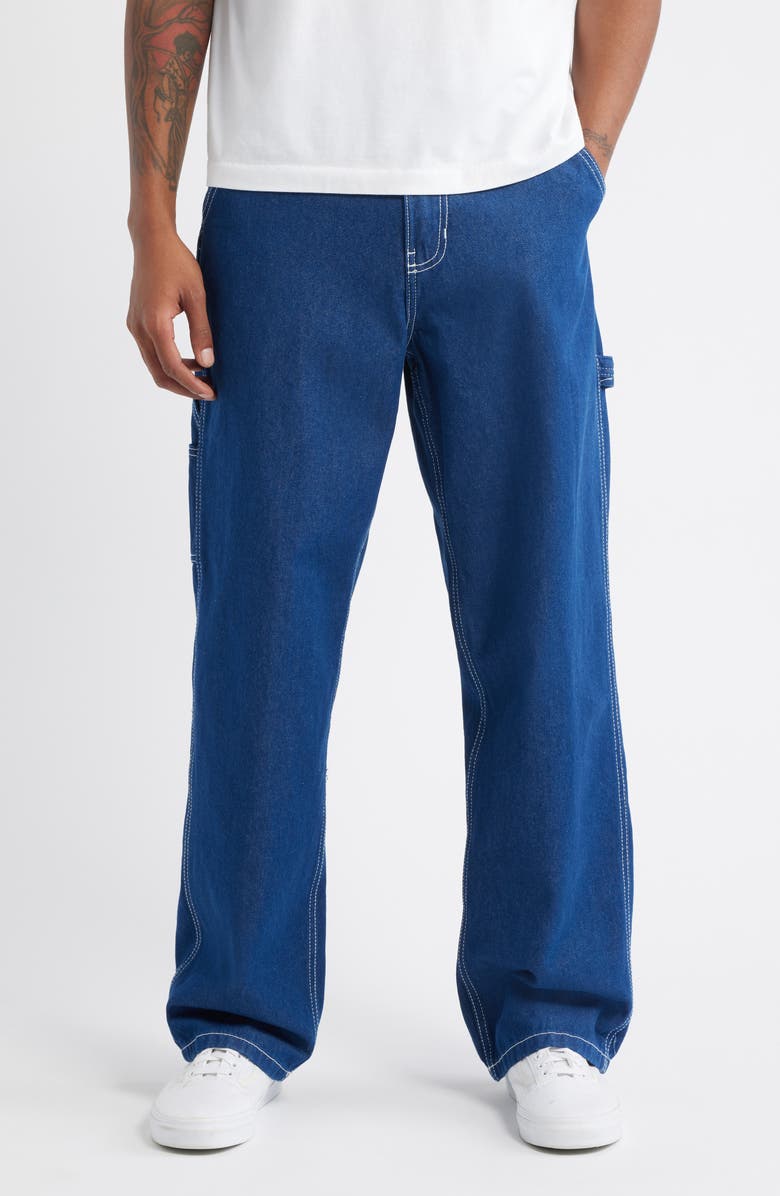 Vans Drill Chore Loose Fit Carpenter Pants, Main, color, Indigo Rinse