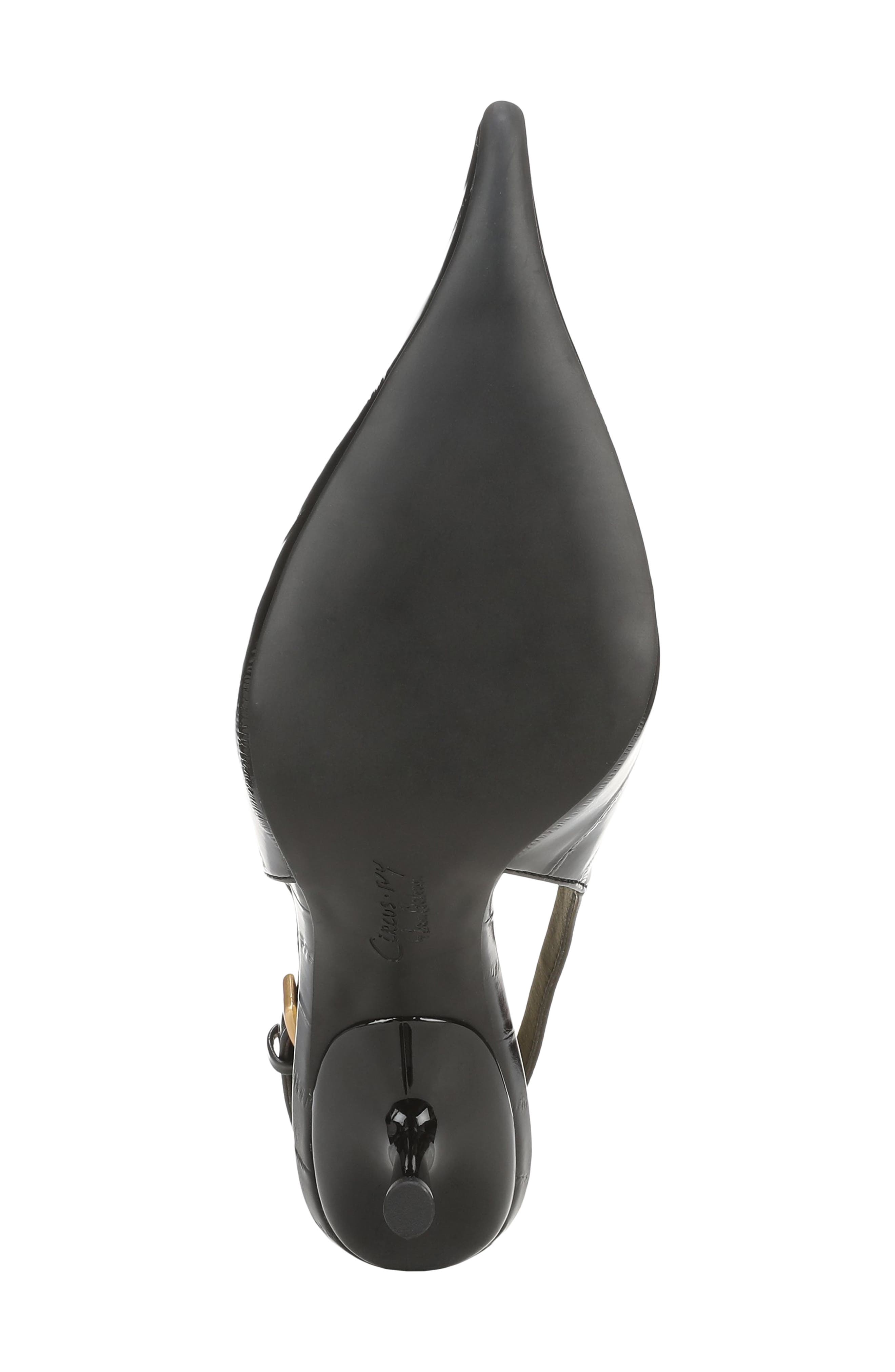 Oaklee Slingback Pump, Alternate, color, BLACK
