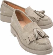 Forever & Always Shoes Milly Leather Tassel Loafer